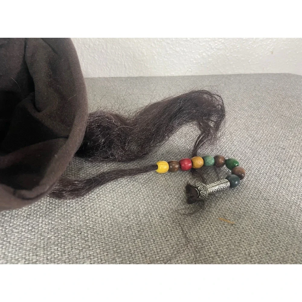 Disney Pirates of the Caribbean Jack Sparrow Hat with Dreadlocks Kids Costume